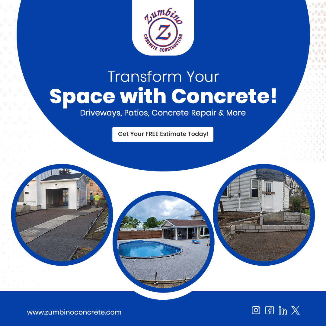 Transform Your Outdoor Space with Expert Concrete Solutions like Zumbino Concrete