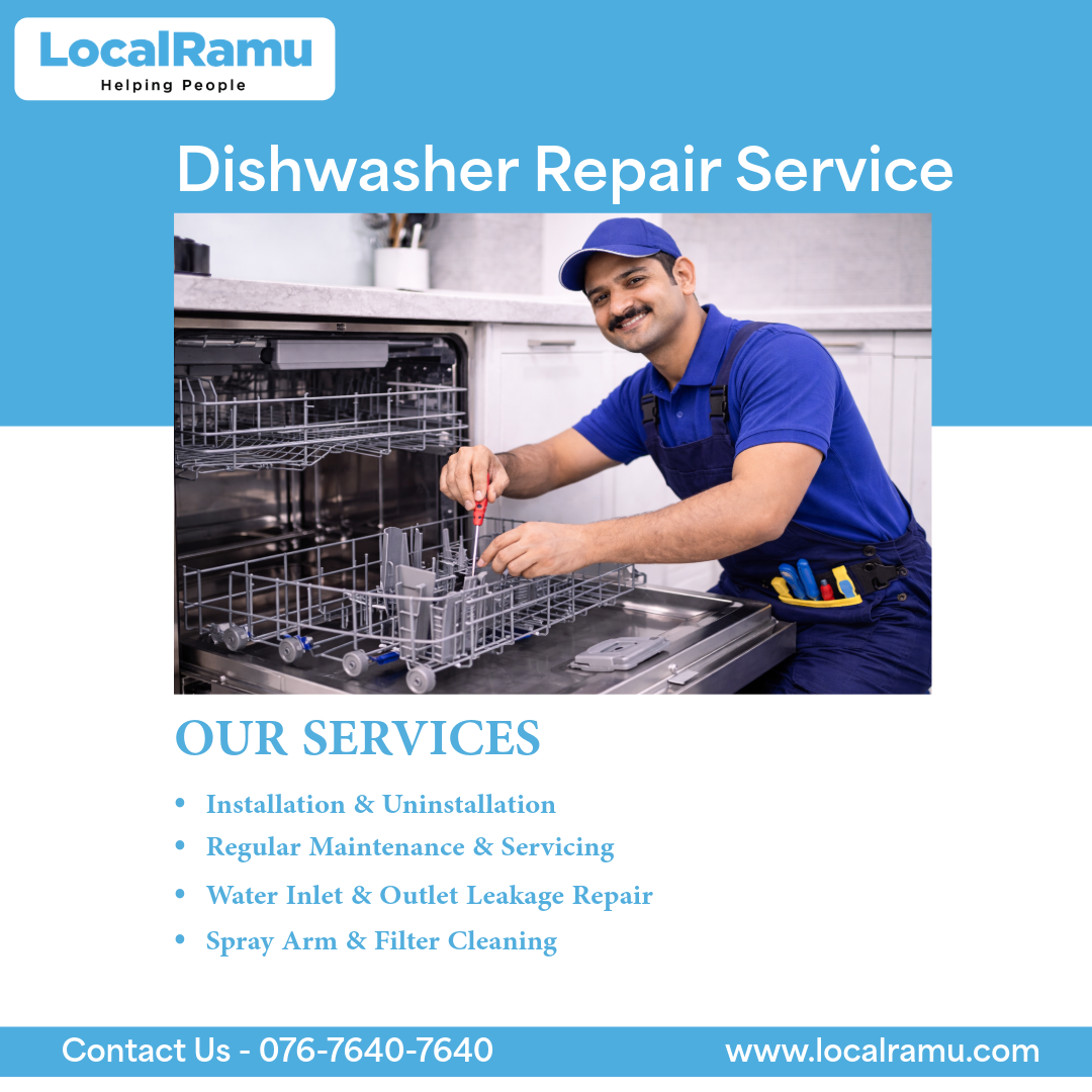 Dishwasher Service by LocalRamu with Skilled Experts in Bangalore