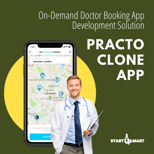 Practo Clone App | Doctor On-Demand App Development | Startupmart