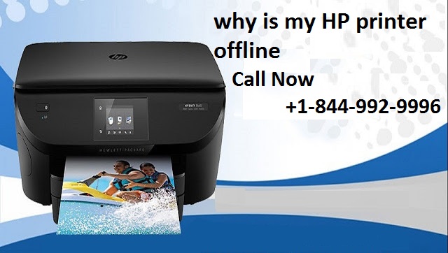 why is my HP printer offline call now +1-844-992-9996