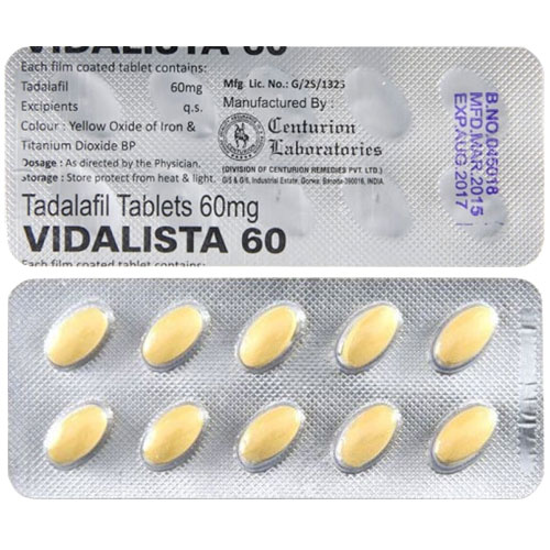 Buy Cialis VIDALISTA 40, 60 MG Tablet in USA, Famous Formula for ED