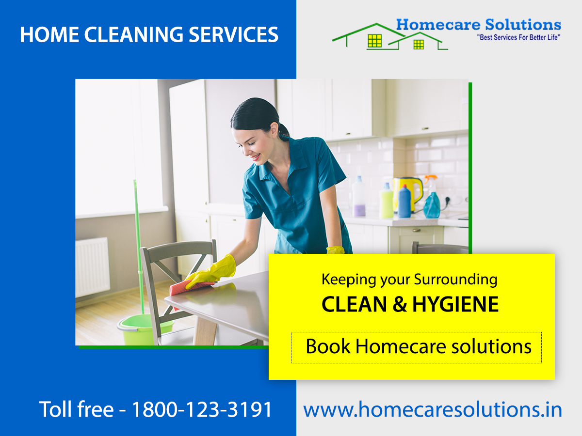 Homecare Solutions- Home, Office, Kitchen, Bathroom, Sofa, Deep Home Cleaning Services in Bangalore
