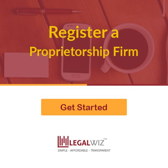 Register your Sole Proprietorship business with LegalWiz.in
