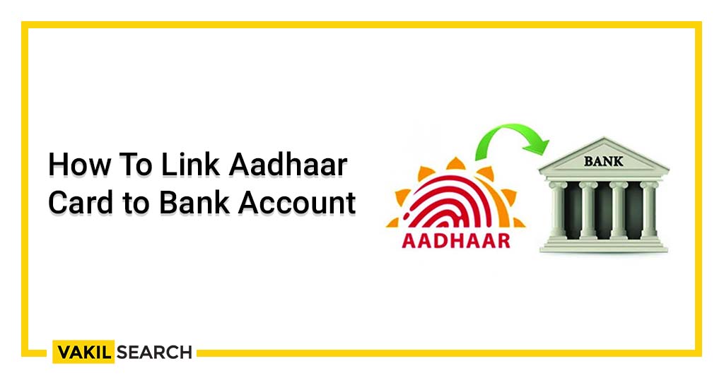 How to link aadhaar card to bank account