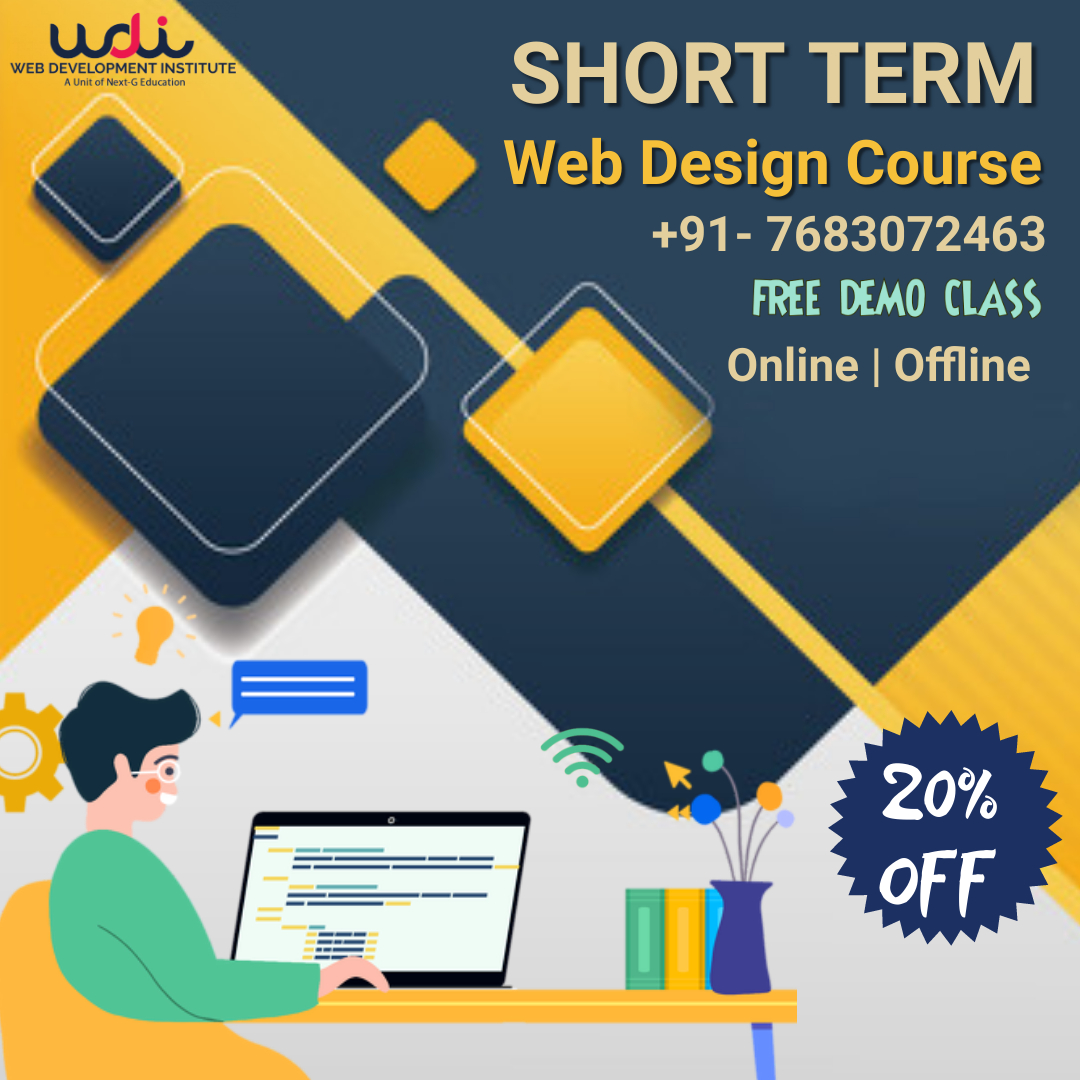 Short Term Web Design Course in Delhi