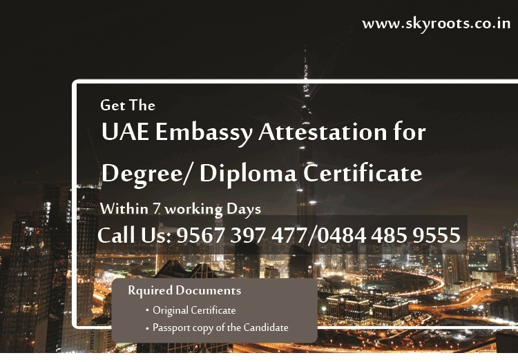 UAE Embassy Attestation - Kerala - Kochi - Ernakulam