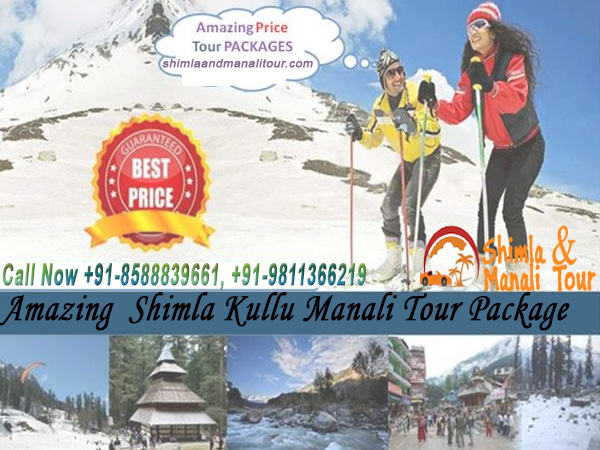 Shimla Kullu Manali Tour Package From Delhi By Car