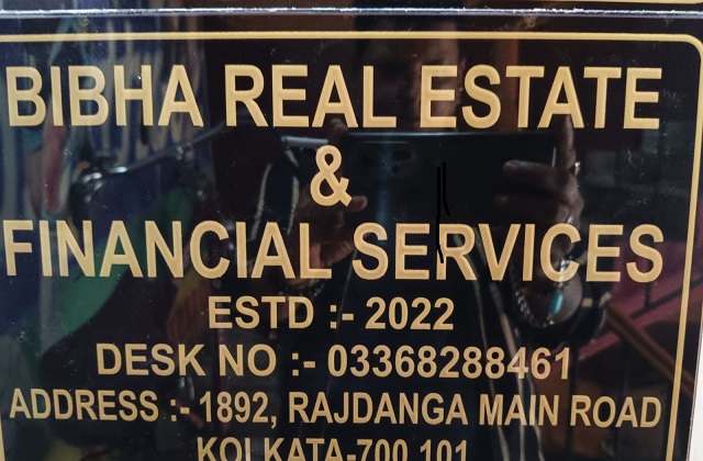 BIBHA REAL ESTATE AND FINANCES