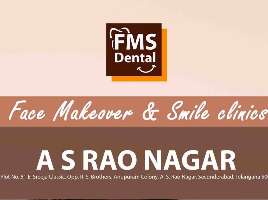 Best Dental Clinic In A S Rao Nagar Hyderabad India - FMS Dental