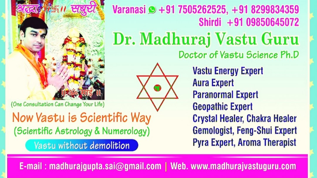 Dr.Madhuraj- Best Vastu Expert in India