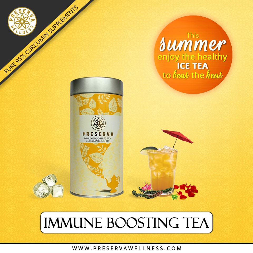 Best Curcumin Tea Online in India is Preserva Wellness