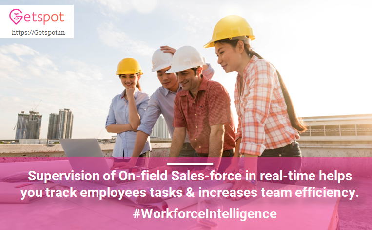Sales employee clock-in mobile app, Sales employees clock-out mobile app