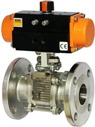 Pneumatic Operated Ball Valve