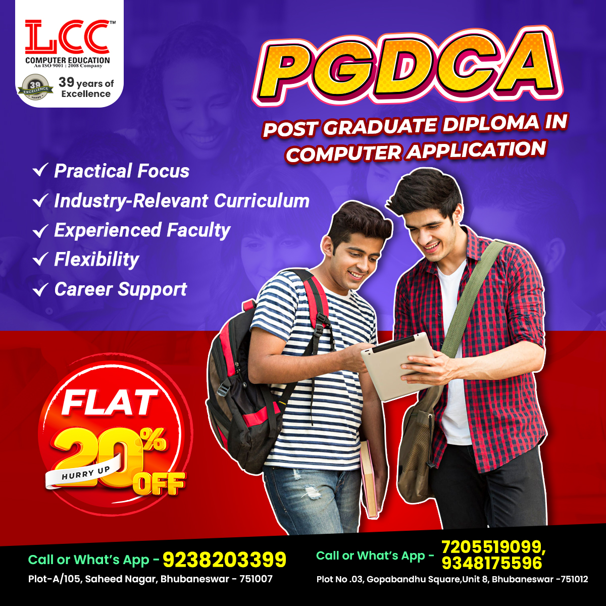 "Elevate Your Career: LCC Computer Education's PGDCA Course"