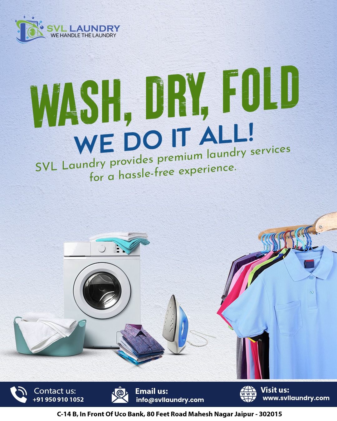 Quick Dry Cleaning Service Near Arjun Nagar
