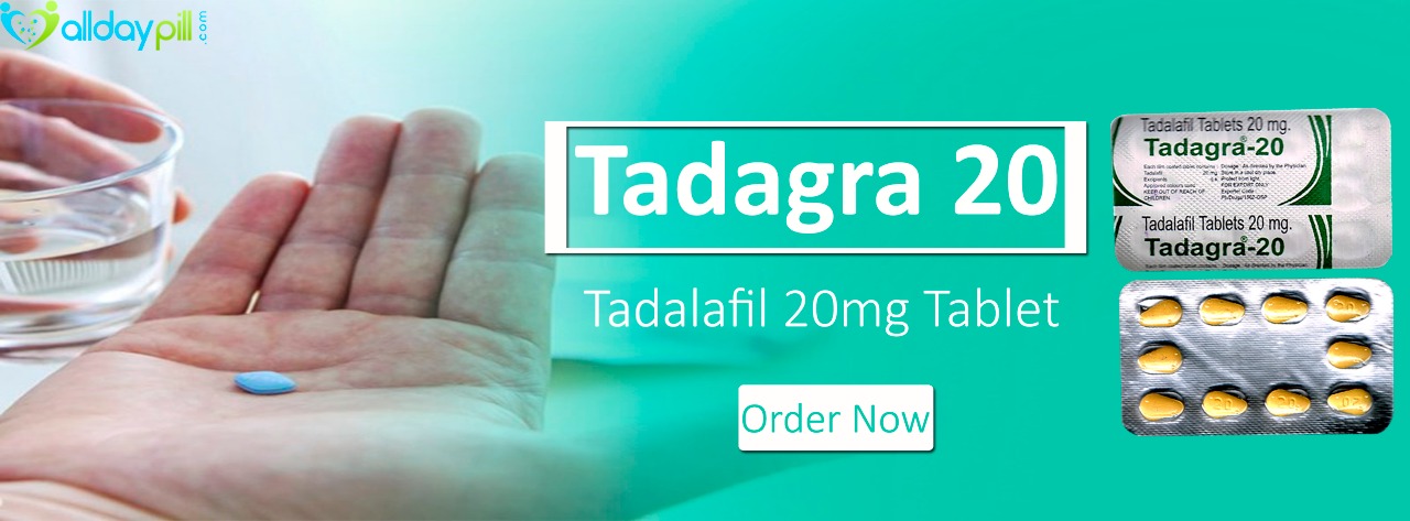 Tadagra 20mg Tablets Treat for ED