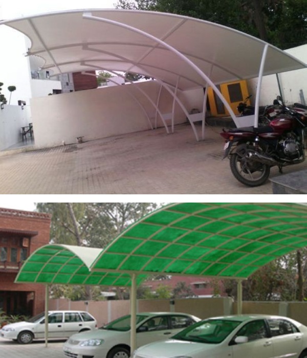 Get Variety of Car Parking Shed Design for Home at affordable prices