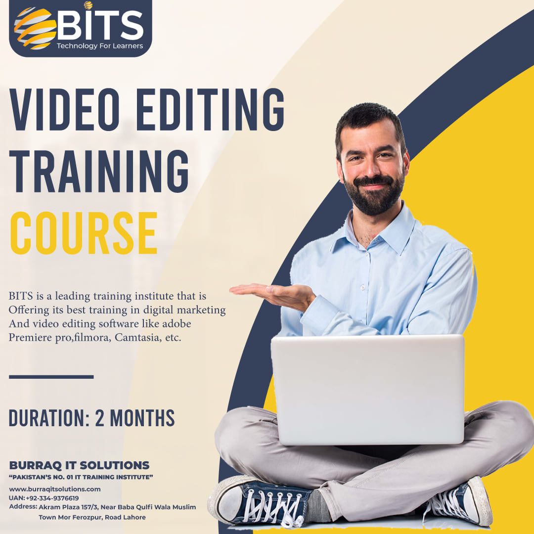 Video Editing Training in Lahore