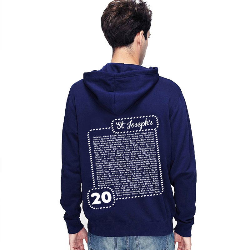 Wholesale Personalised Leavers Hoodies for School and College in London