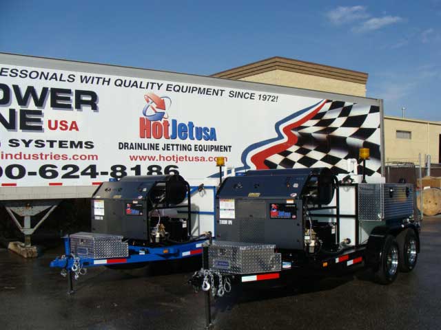 High Quality Trailer Jetter & Jetting Equipment | Hot Jet USA