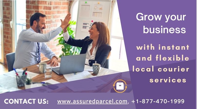 Get instant and flexible local courier service