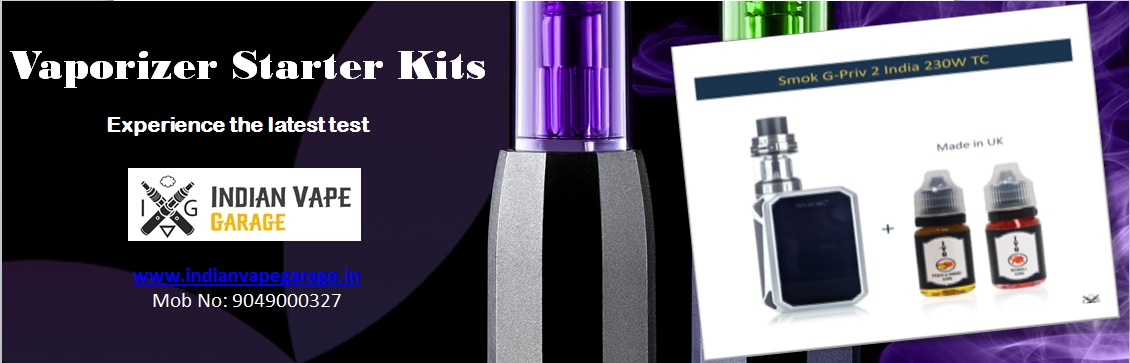 Buy Vape Kit, Vape Starter Kit, Buy E-Cigarette Kits online India.