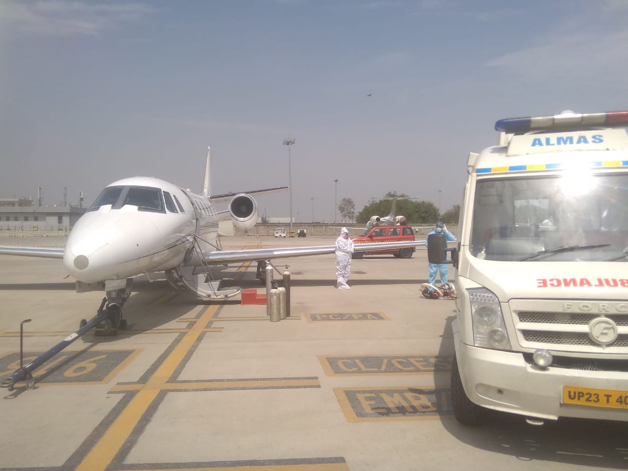 Air Train Ambulance Service in Hyderabad