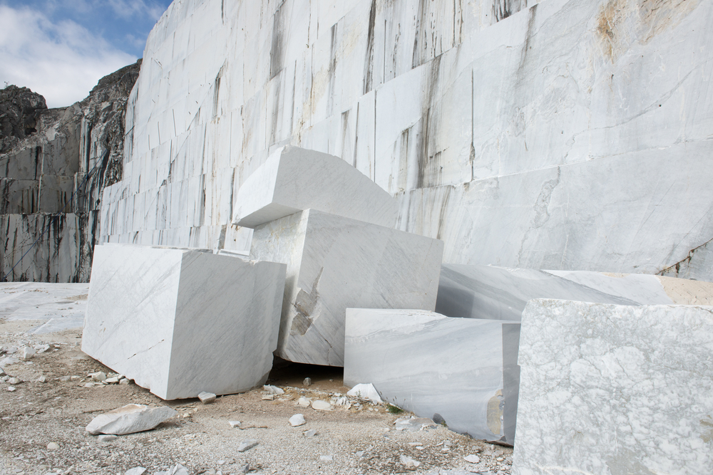 Carrara white marble