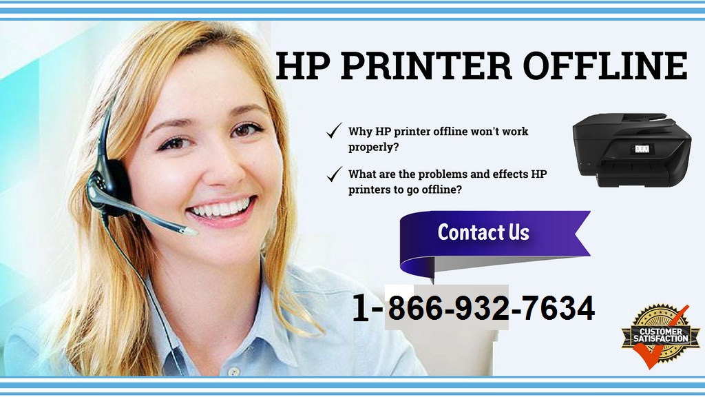 (1)866-932-7634 | HP Printer Offline | HP Printer Error
