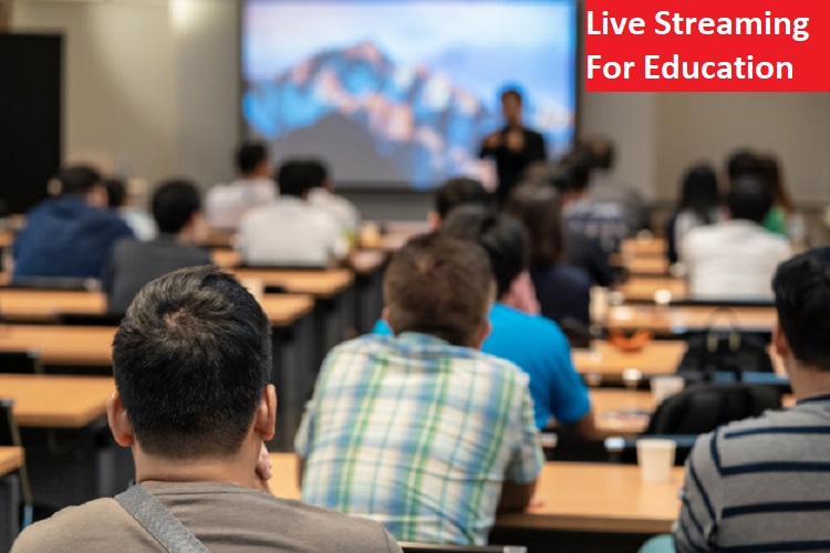 Live Education Broadcasting in India