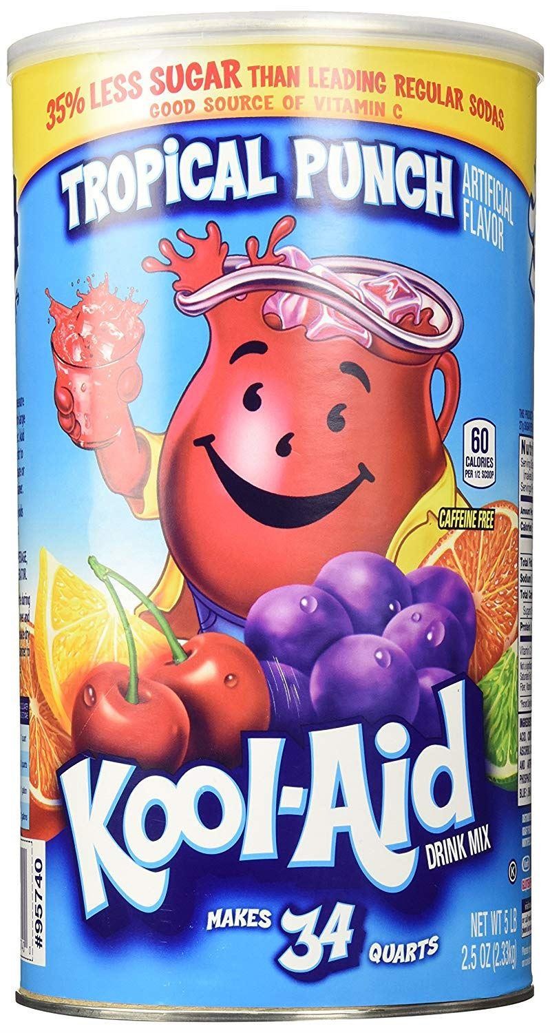 Kool Aid Tropical Punch Tub 2.33kg (34 Quarts) (Box of 6)