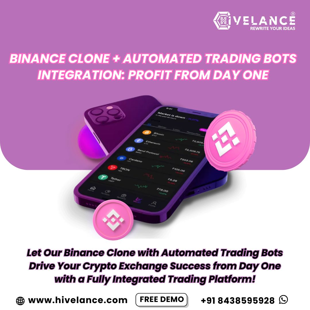 Binance Clone + Automated Trading Bots Integration: Profit from Day One