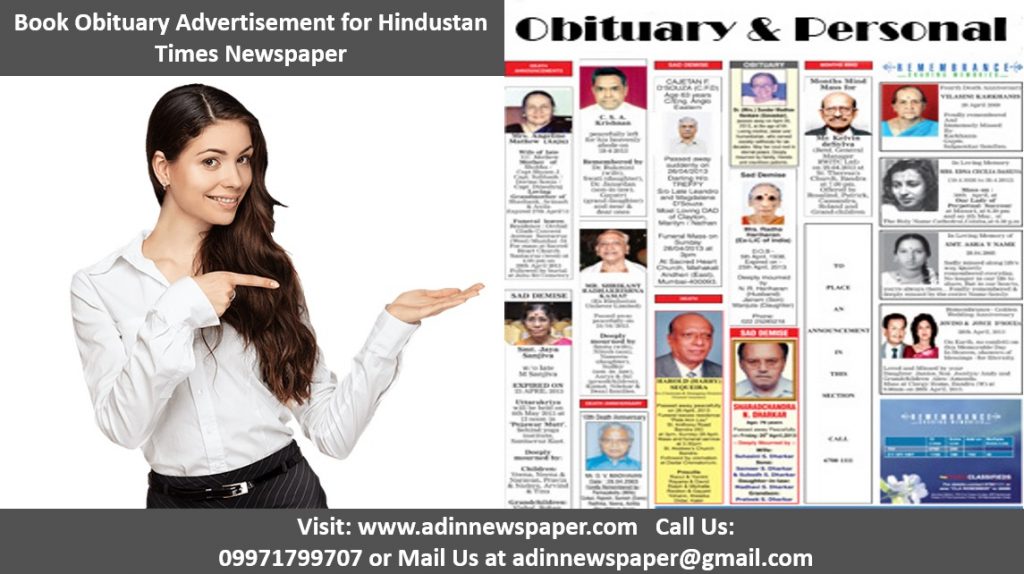 Death Notice Ad Booking in Ghaziabad