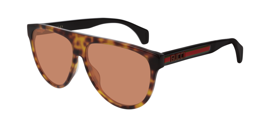 Gucci Sunglass Man Havana-black-orange (GG0462S-004) | Global Eyes