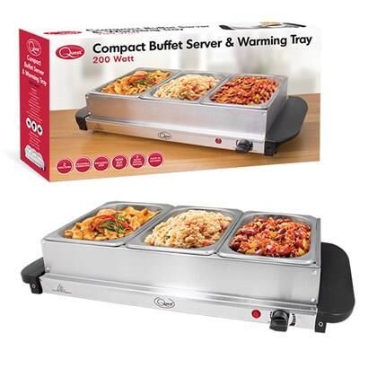 Compact Buffet Server & Warming Plate
