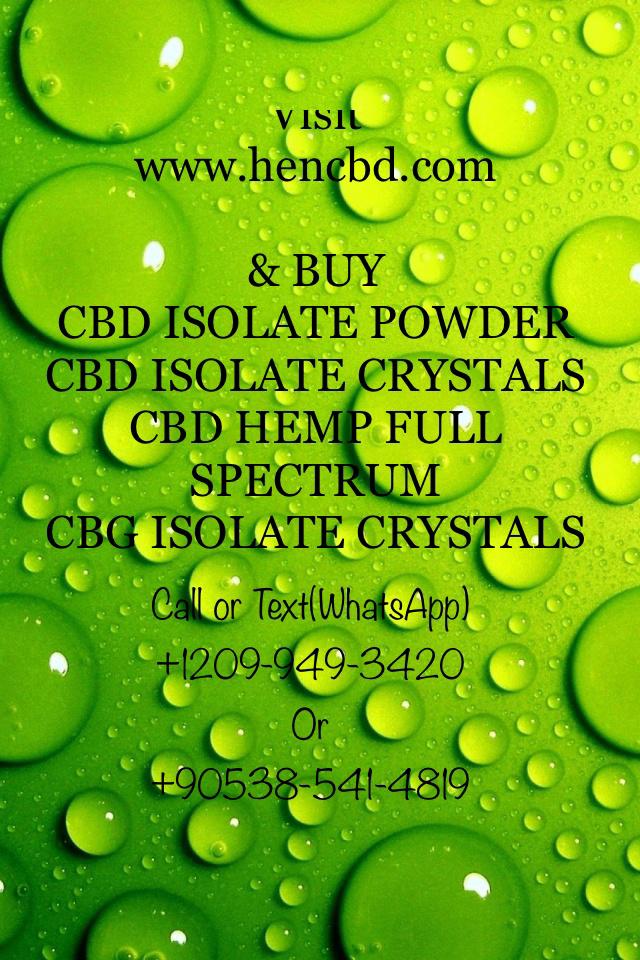 BUY CBD ISOLATE POWDER ONLINE