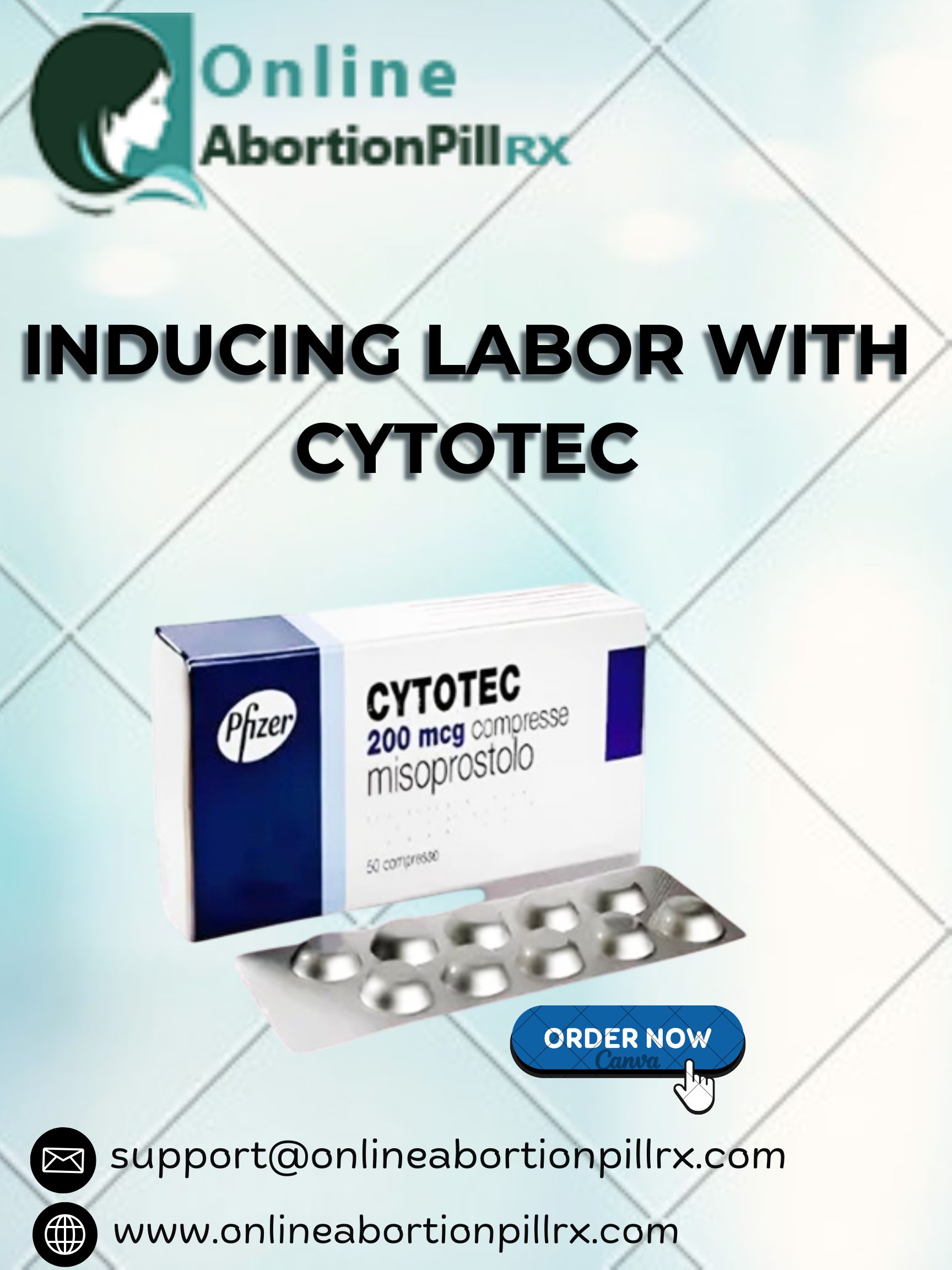 Inducing labor with cytotec