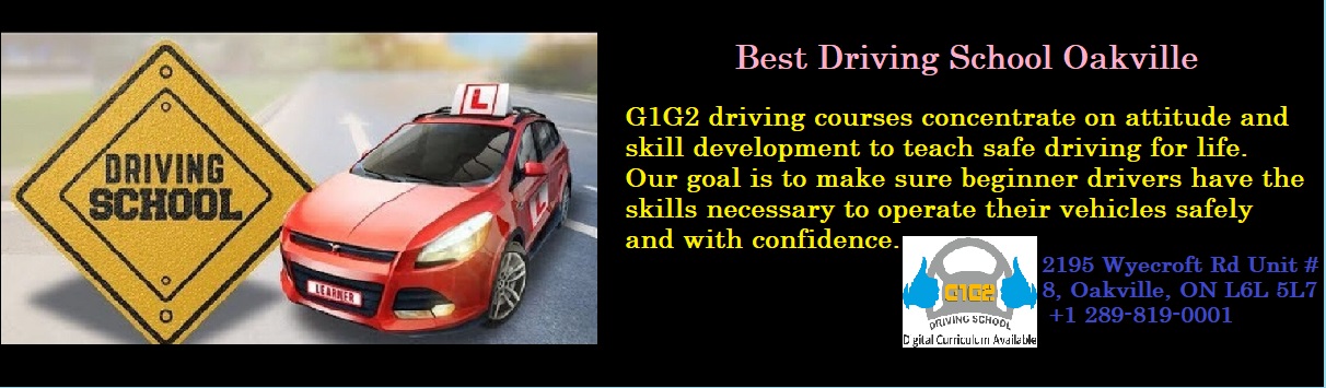 Best Driving School Oakville | G1G2 Driving School