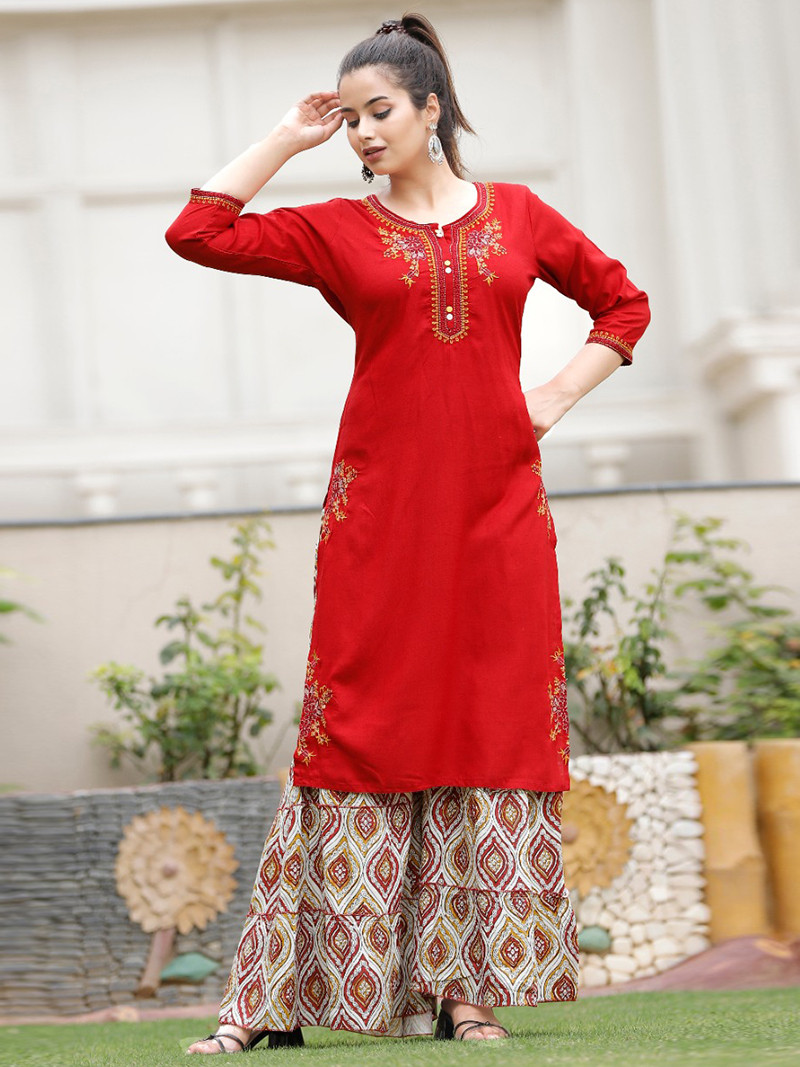 Bandhani Kurta