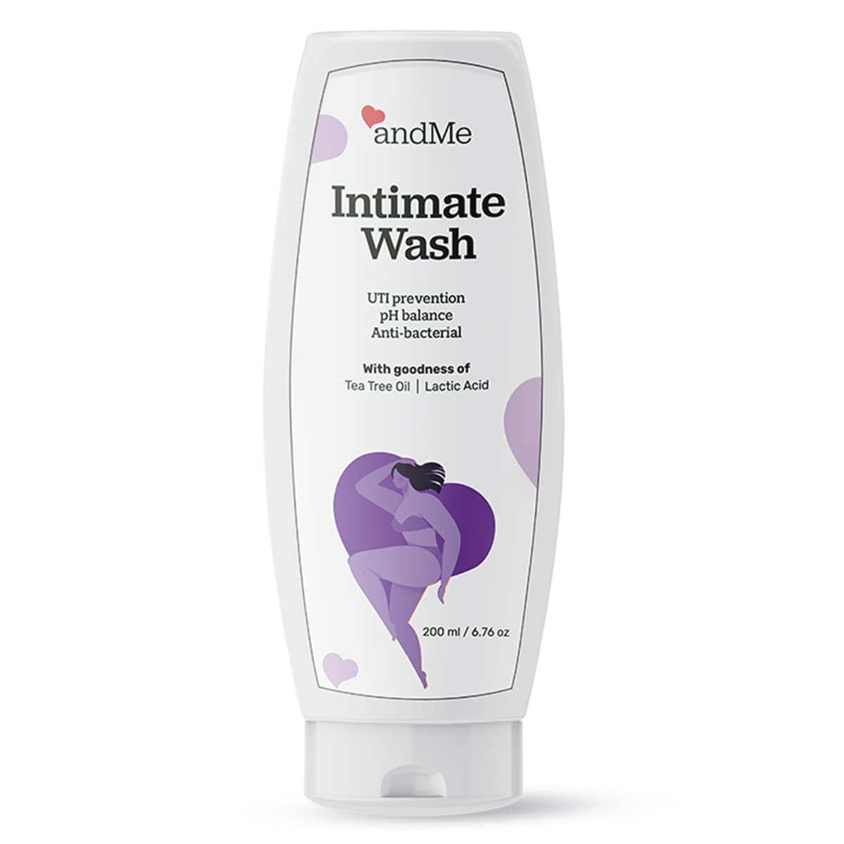 andMe Intimate Wash for Women | Intimate Hygiene Feminine Wash to Reduce Flaky Skin, Improve Hydration, Increase softness with balancing pH -