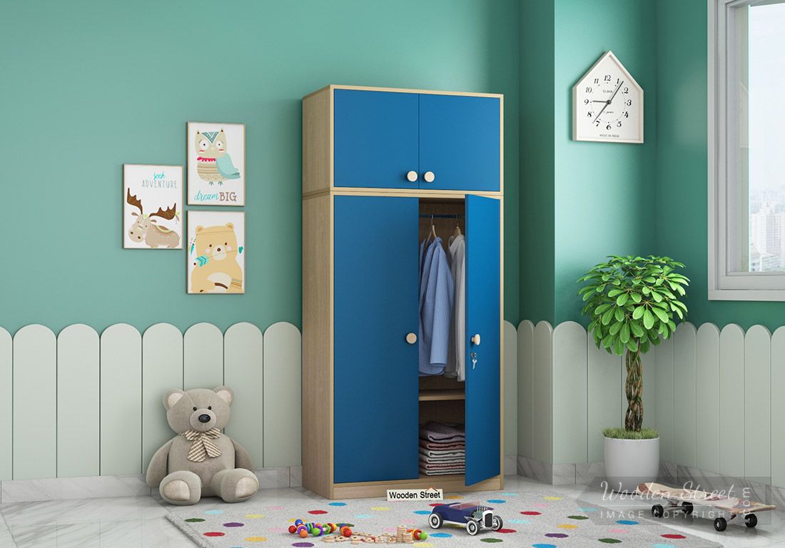 Buy Kids Wardrobe Online in India Upto 55% OFF - Wooden Street