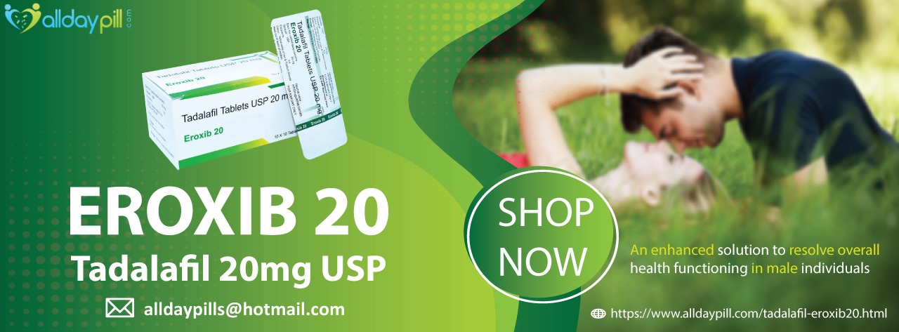Eroxib 20mg USP Tablets Online