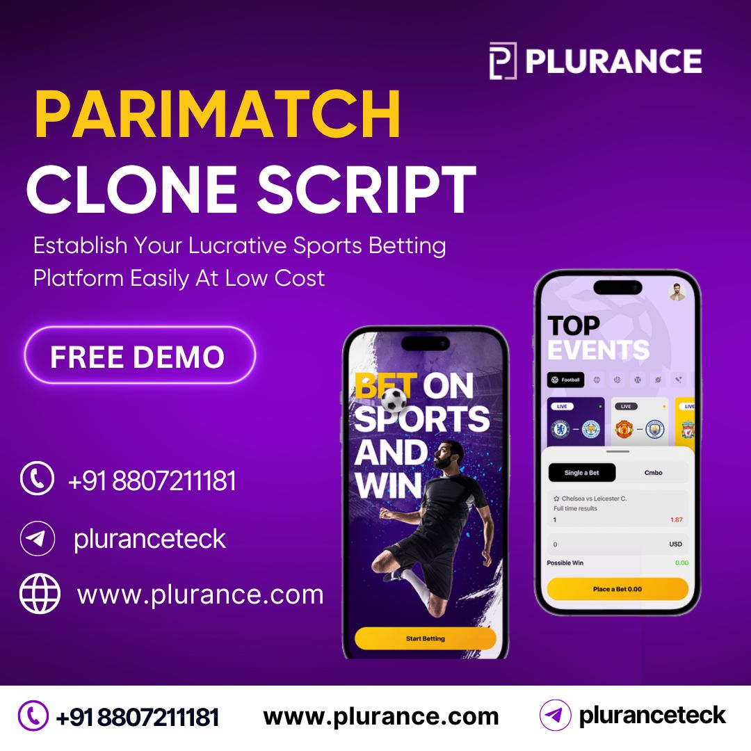 Your Sports Betting Empire Starts Here – Get the Parimatch Clone from Plurance