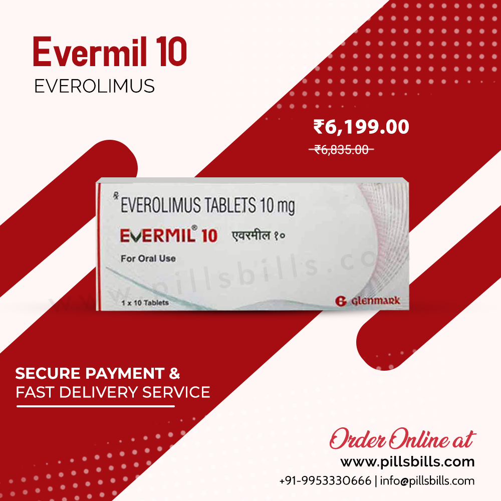 Evermil 10mg Tablet : Order Online and Save your Money