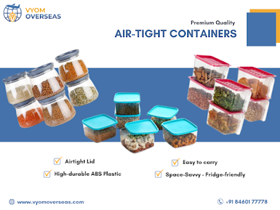 Buy Bulk Airtight Containers From Leading Kitchenware Exporter | Vyom Overseas