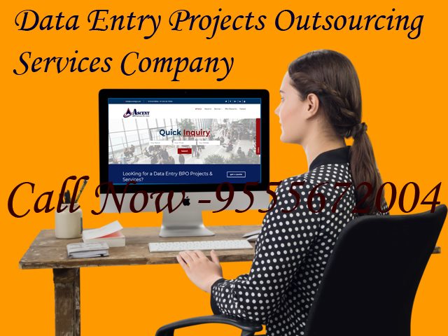 Non voice & form filling BPO projects - Ascent BPO