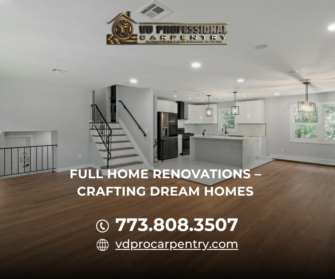Expert Custom Cabinet Making and Home Remodeling in River Grove, IL & Surrounding Areas