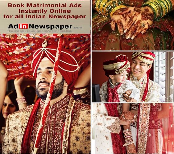 Book online Matrimonial Newspaper Ads in Delhi