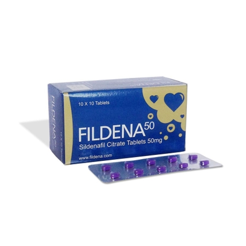 Fildena 50 Mg : Side effects, Review, Price, Uses