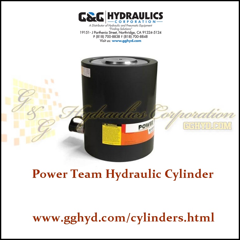 Single Acting Spring Return Power Team Hydraulic Cylinder
